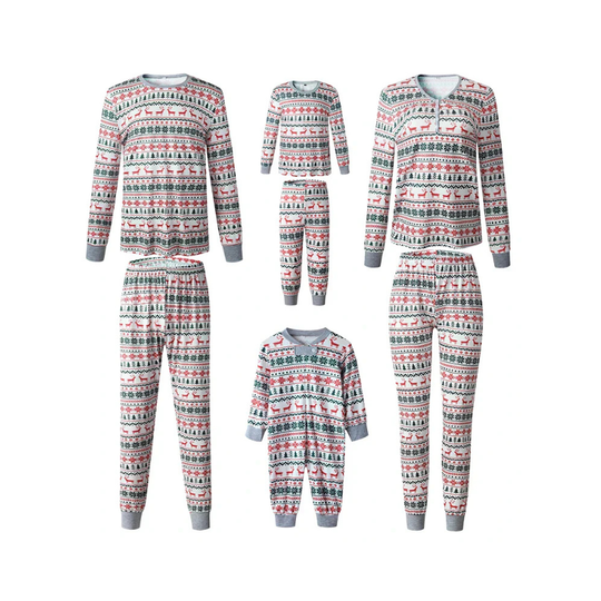 CozyChristmas™ – Matchende Kerstkleding Set voor Gezinnen