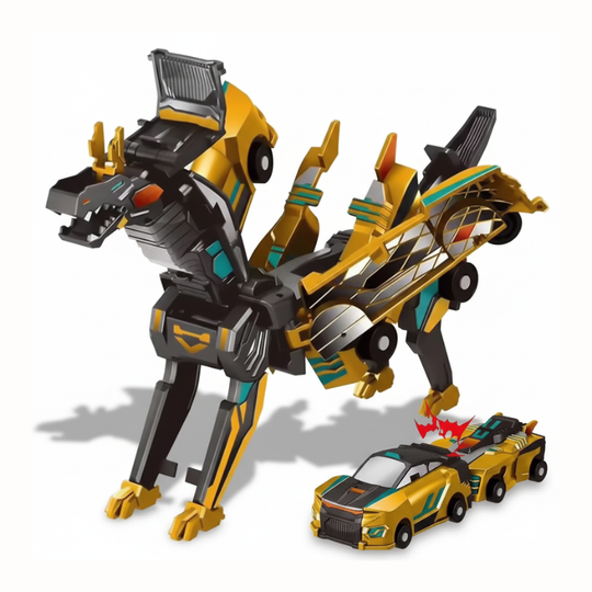 DinoCrash™ – Transformeerbare Dino Auto