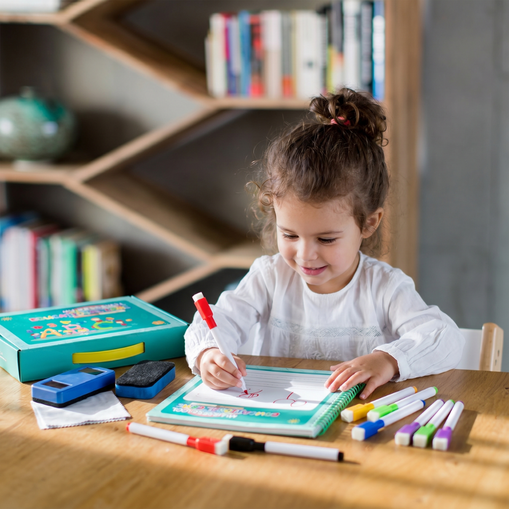 WriteSmart – Herbruikbare Engelse Schrijf & Leer Set