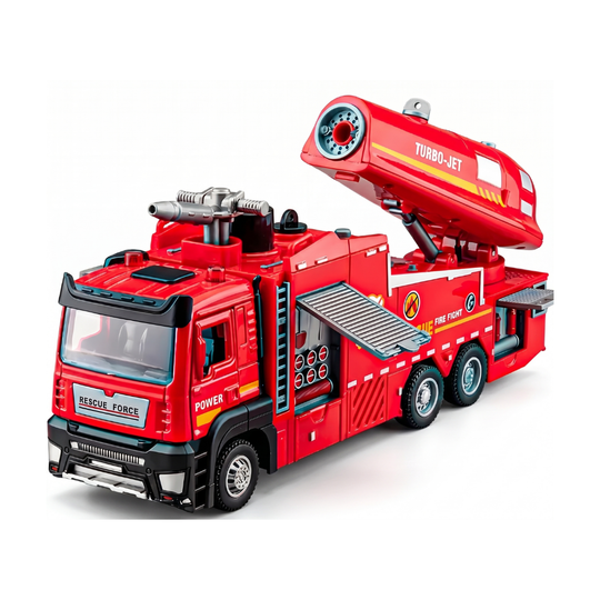 BlazeRescue – Interactieve Brandweerwagen met Licht en Geluid