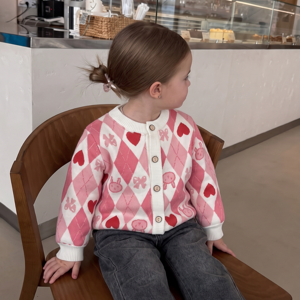 CozyKnit – Kinder Vest met Knopen voor Jongens en Meisjes