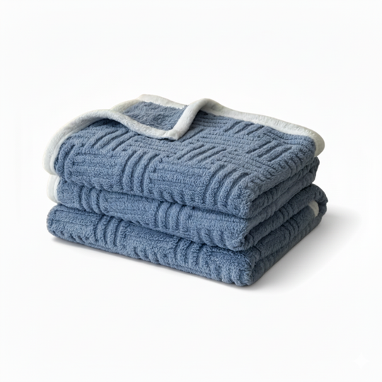 GeoSherpa™ – Omkeerbare Sherpa Deken – Verdikte Taffeta Plaid