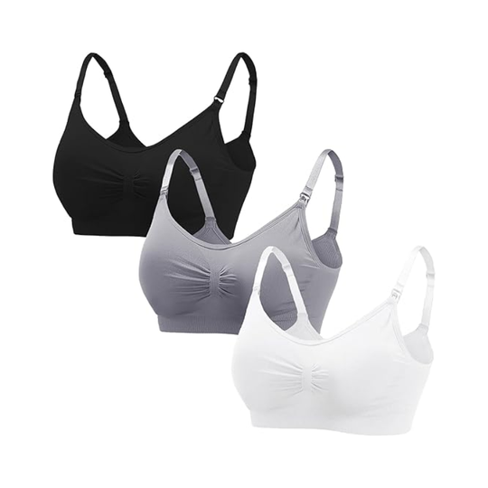 MamáEase™ 3-Delige Voedingsbh 3pack