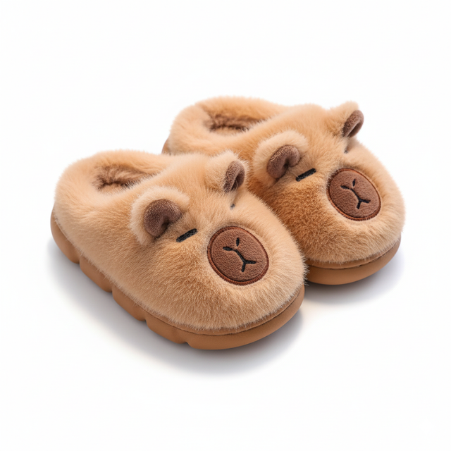 CozyCritter – Plush Animal Winter Slippers for Kids