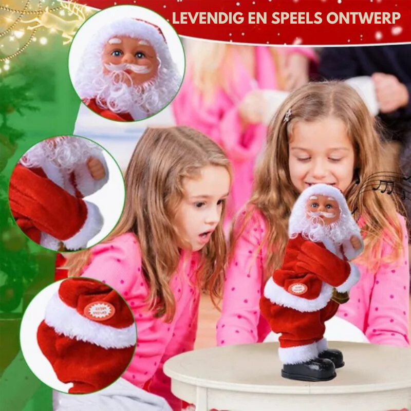 JollySanta™ – Dansende Kerstman met Beweegbare Heupen
