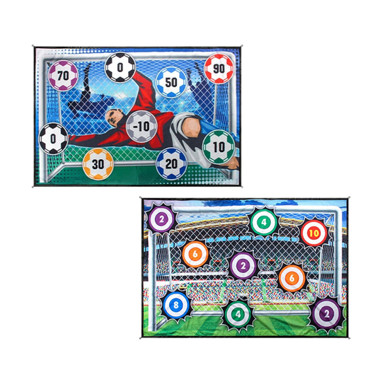 PlayGoal™ – Plakbare Voetbalmat voor Binnen & Buiten – Actief Speelplezier