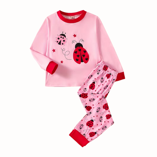 LadyBugDreams™ – Meisjes Lieveheersbeestje Pyjama