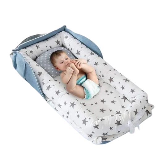 CuddlePod™ – Draagbaar Babynestje voor Thuis & Reizen