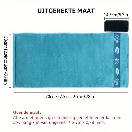 CozyTowels™ – 3-delige Dikke & Zachte Absorberende Handdoekenset