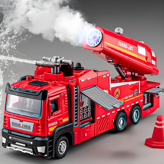 BlazeRescue – Interactieve Brandweerwagen met Licht en Geluid