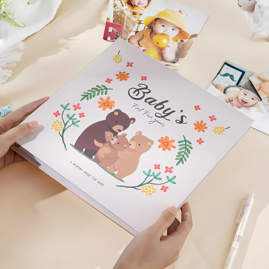 BabyMemo – Tijdloos Baby Herinneringsboek