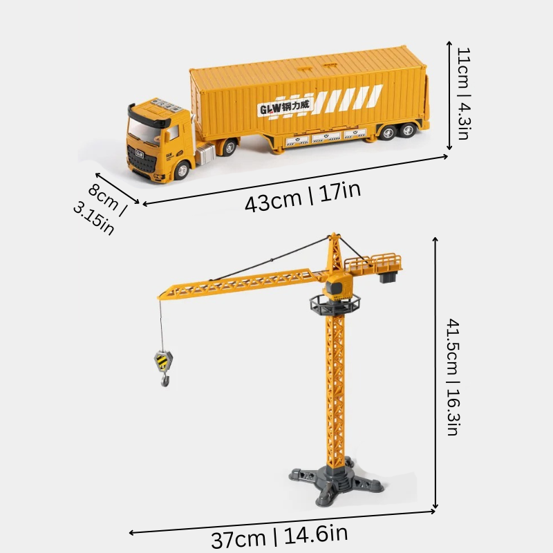 TruckMorph™ – Transformeerbare Truck met Licht & Geluid – Educatief Speelgoed Auto