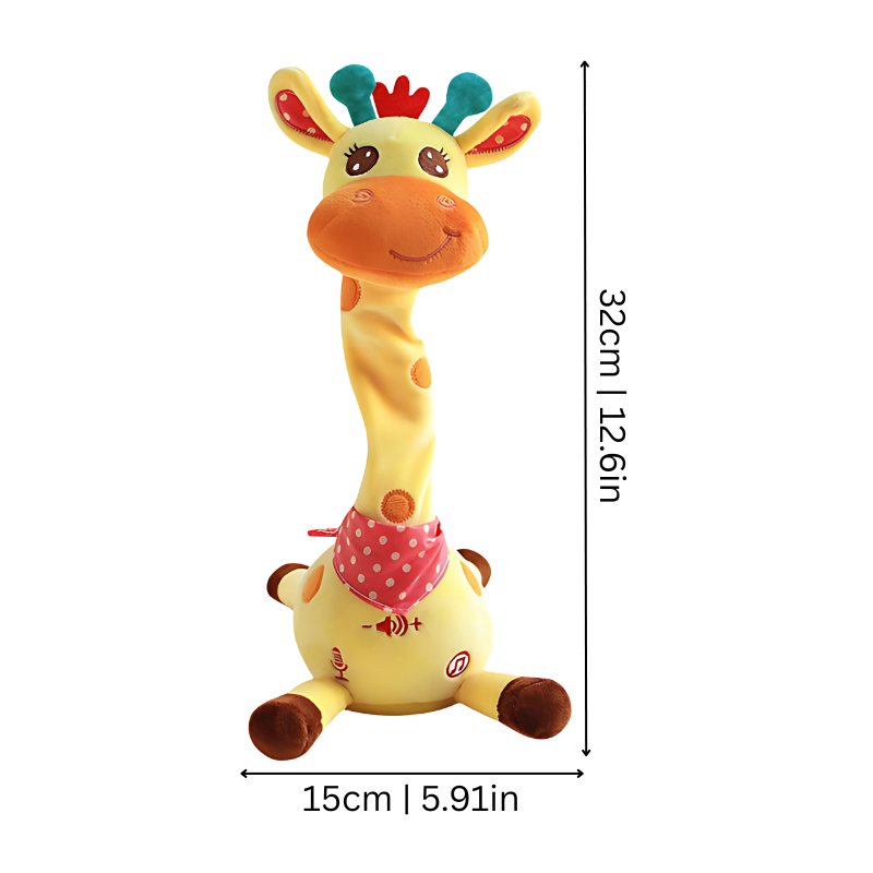 DanceGiraffe™ – Interactief Sensorisch Speelgoed voor Kinderen, Muziek, Beweging & Taalontwikkeling
