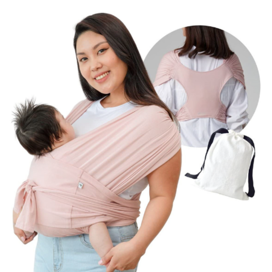 BabyHug™ Rygstøtte Babyslynge 