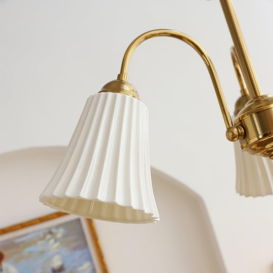 Belluna gouden keramische kroonluchter design