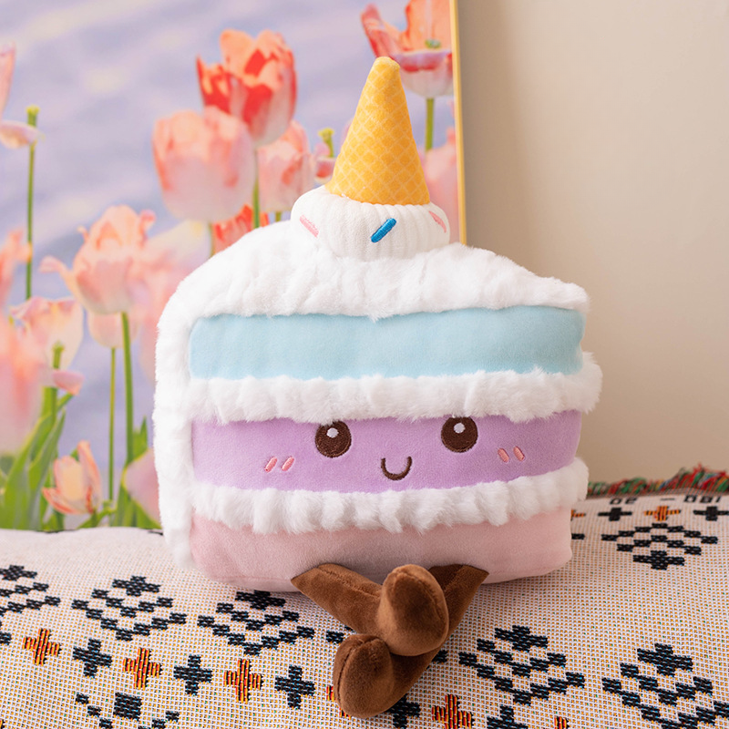 CakeCuddle™ – Pluche Verjaardagstaart Knuffels