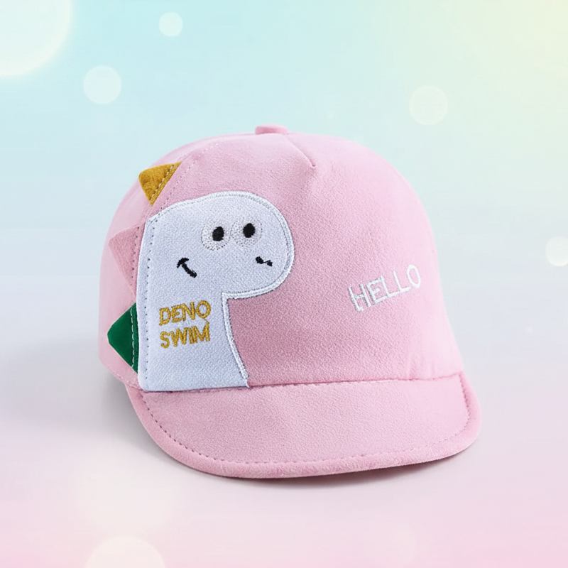 PolkaPip kinder pet roze dino - Milo & Moon