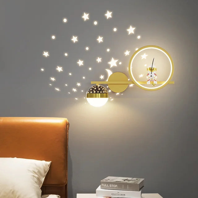 GlowNest™ – De Sfeervolle Kinderlamp - Modern nachtlampje muur