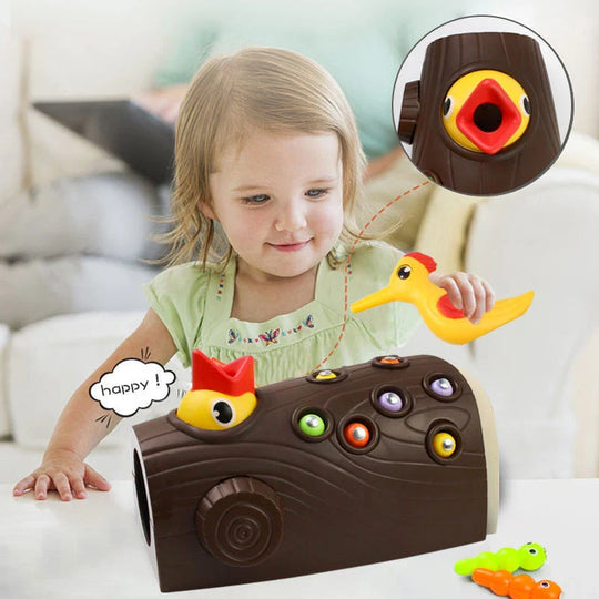 PeckerPlay – Magnetisch Wormenspel