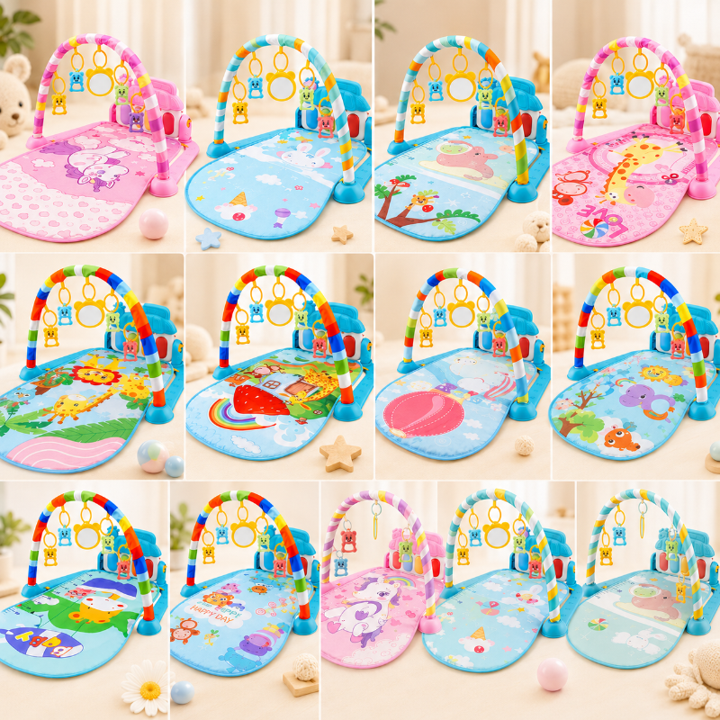 MelodieMat baby speelkleed met speelboog - Milo & Moon
