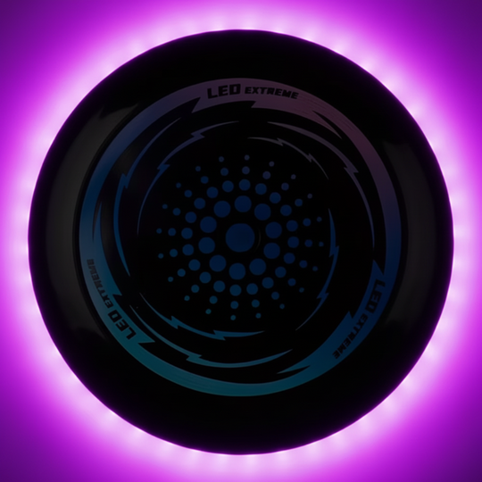 LumiDisc LED frisbee paars - Milo & Moon