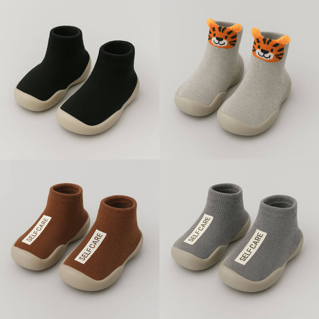 FirstSteps™ – Flexibele Babyschoenen voor Peuters, Lichtgewicht & Veilig