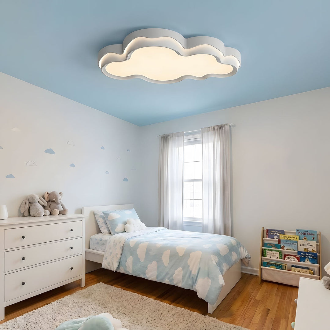 LED wolklamp plafond kinderkamer design