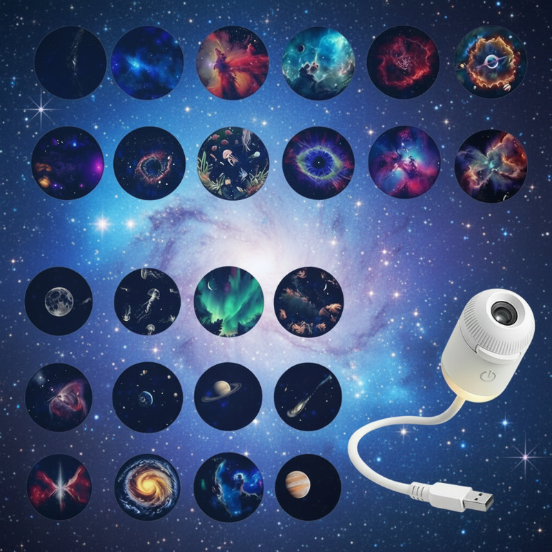 StarDrift LED galaxy lamp Ruimtedroom - Milo & Moon