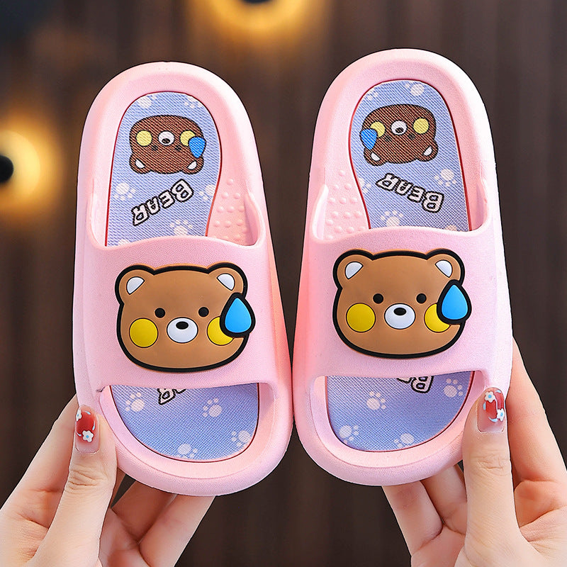 HappyBear – Cartoon Beer Kinderslippers