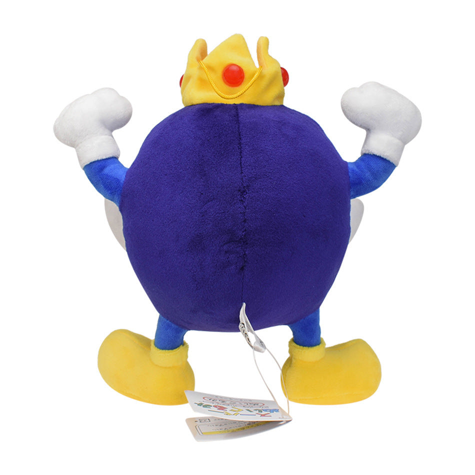 <font dir="auto" style="vertical-align: inherit;"><font dir="auto" style="vertical-align: inherit;">Nouvelle peluche Mario Roi Bob Noir Mine Roi Bomber Porte-clés Peluche</font></font>
