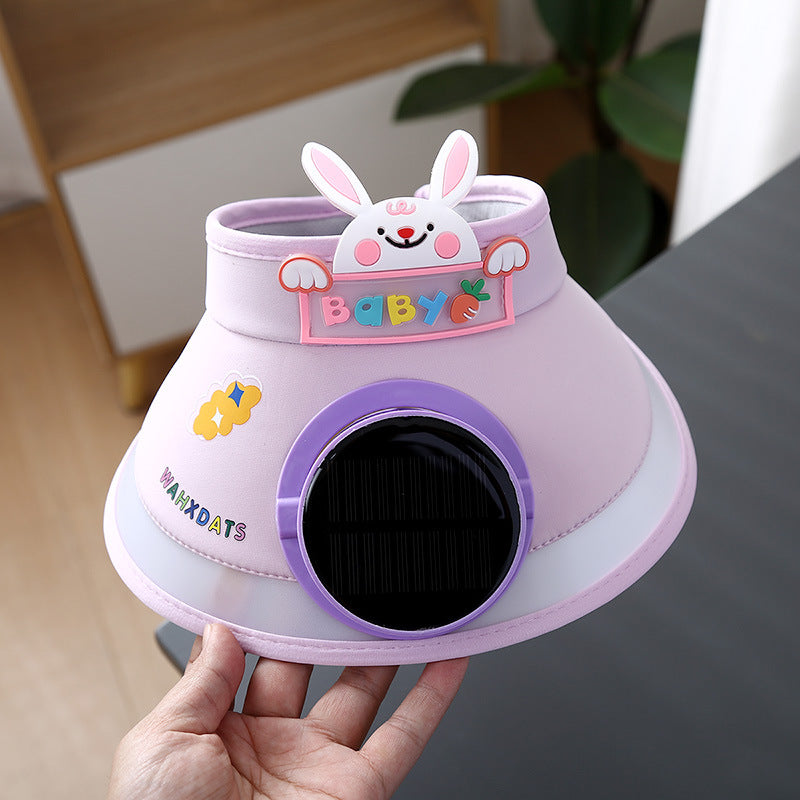 SunnyBreeze – Kinder Zonneklep met Ventilator