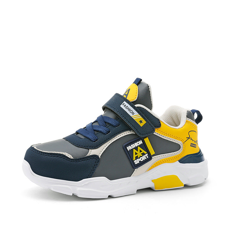 UrbanRun – Leren Sneakers voor Jongens