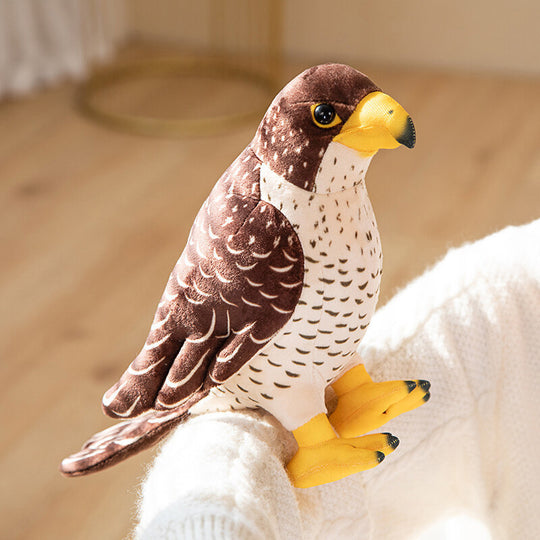 <font dir="auto" style="vertical-align: inherit;"><font dir="auto" style="vertical-align: inherit;">Nouvelle peluche aigle, oreiller animal amusant, poupée de chiffon pour filles, ventes directes d'usine, peluche oiseau à poils longs.</font></font>