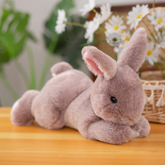 VelvetBunny – Realistische Langharige Konijnenknuffel