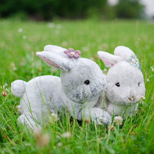 VelvetBunny – Realistische Langharige Konijnenknuffel