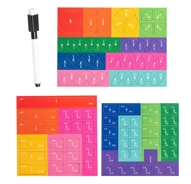 MagnetoFractions™ – Magnetisch Breukenpuzzelboek!