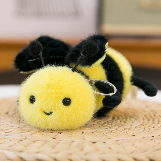 <font dir="auto" style="vertical-align: inherit;"><font dir="auto" style="vertical-align: inherit;">Nouvelle série créative de jouets en peluche Insectes, araignées et abeilles mignonnes, porte-clés chenilles</font></font>