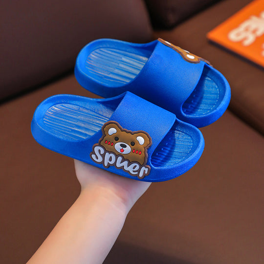 BearWalk – Cartoon Beer Kinderslippers