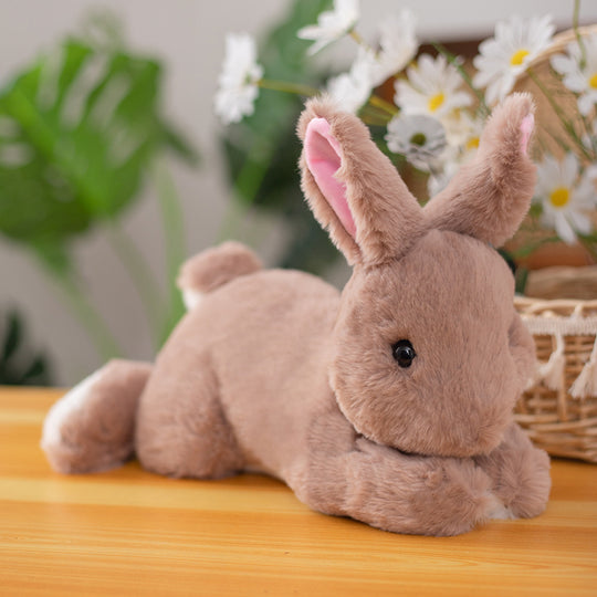 VelvetBunny – Realistische Langharige Konijnenknuffel