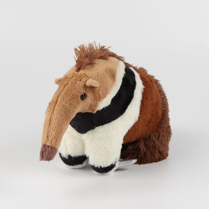 <font dir="auto" style="vertical-align: inherit;"><font dir="auto" style="vertical-align=" inherit>Peluche de fourmilier, jouet en peluche d'animal simulé, poupée d'animal, cadeau mignon</font></font>