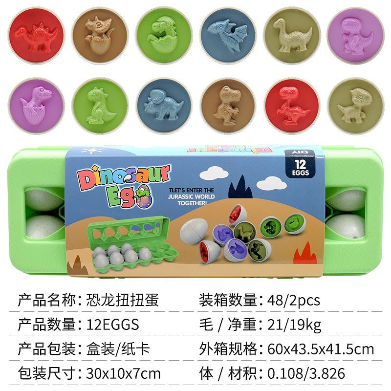 Montessori Matching Eggs - Leerzaam cadeau voor kinderen