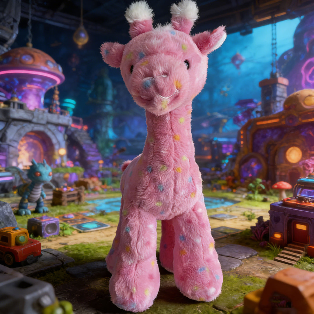 RainbowAlpaca – Kleurrijke Alpaca Knuffel
