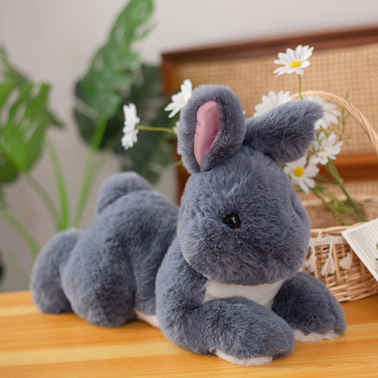 VelvetBunny – Realistische Langharige Konijnenknuffel