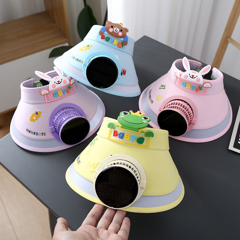 SunnyBreeze – Kinder Zonneklep met Ventilator
