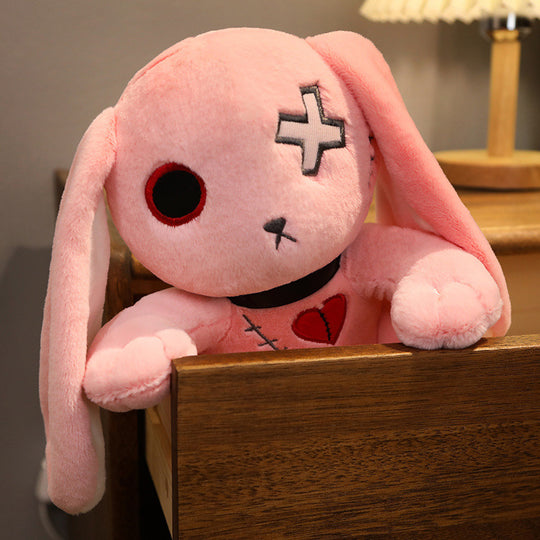 <font dir="auto" style="vertical-align: inherit;"><font dir="auto" style="vertical-align: inherit;">Peluche lapin transfrontalier Halloween Rebirth sombre, poupée lapin Halloween multicolore</font></font>