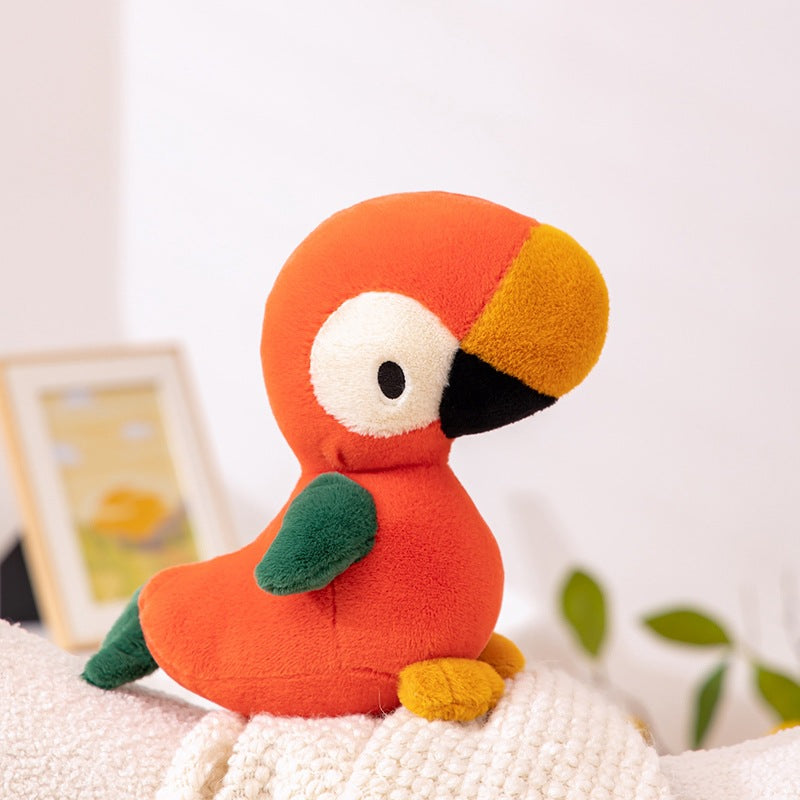 BeakBuddy – Papegaai Knuffel met Grote Snavel