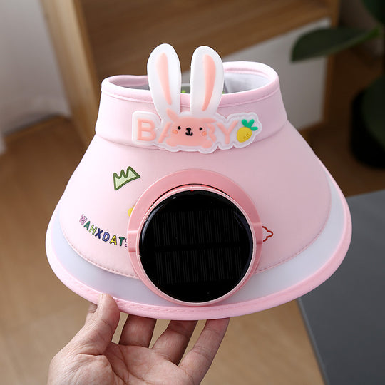SunnyBreeze – Kinder Zonneklep met Ventilator