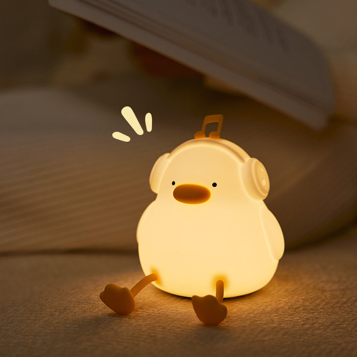DuckGlow™ – Schattig LED Squishy Nachtlampje – USB Oplaadbaar