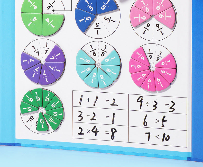 MagnetoFractions™ – Magnetisch Breukenpuzzelboek!
