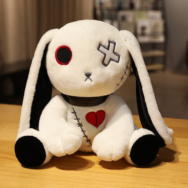 <font dir="auto" style="vertical-align: inherit;"><font dir="auto" style="vertical-align: inherit;">Peluche lapin transfrontalier Halloween Rebirth sombre, poupée lapin Halloween multicolore</font></font>